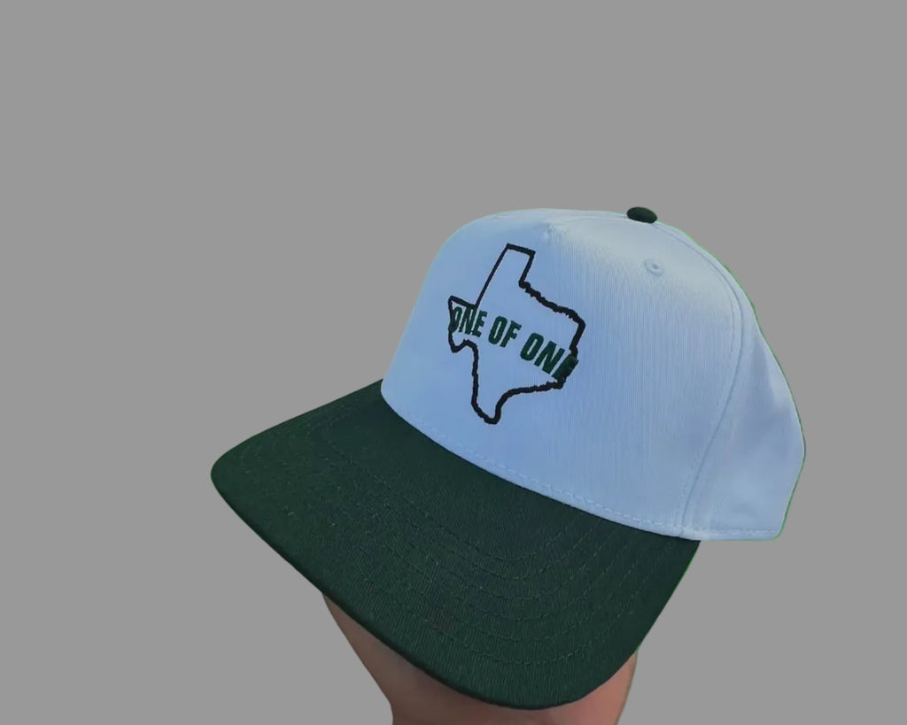One of One Texas Logo performance caps