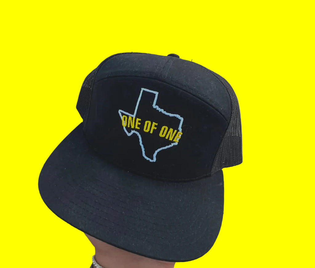 Black edition flat bill