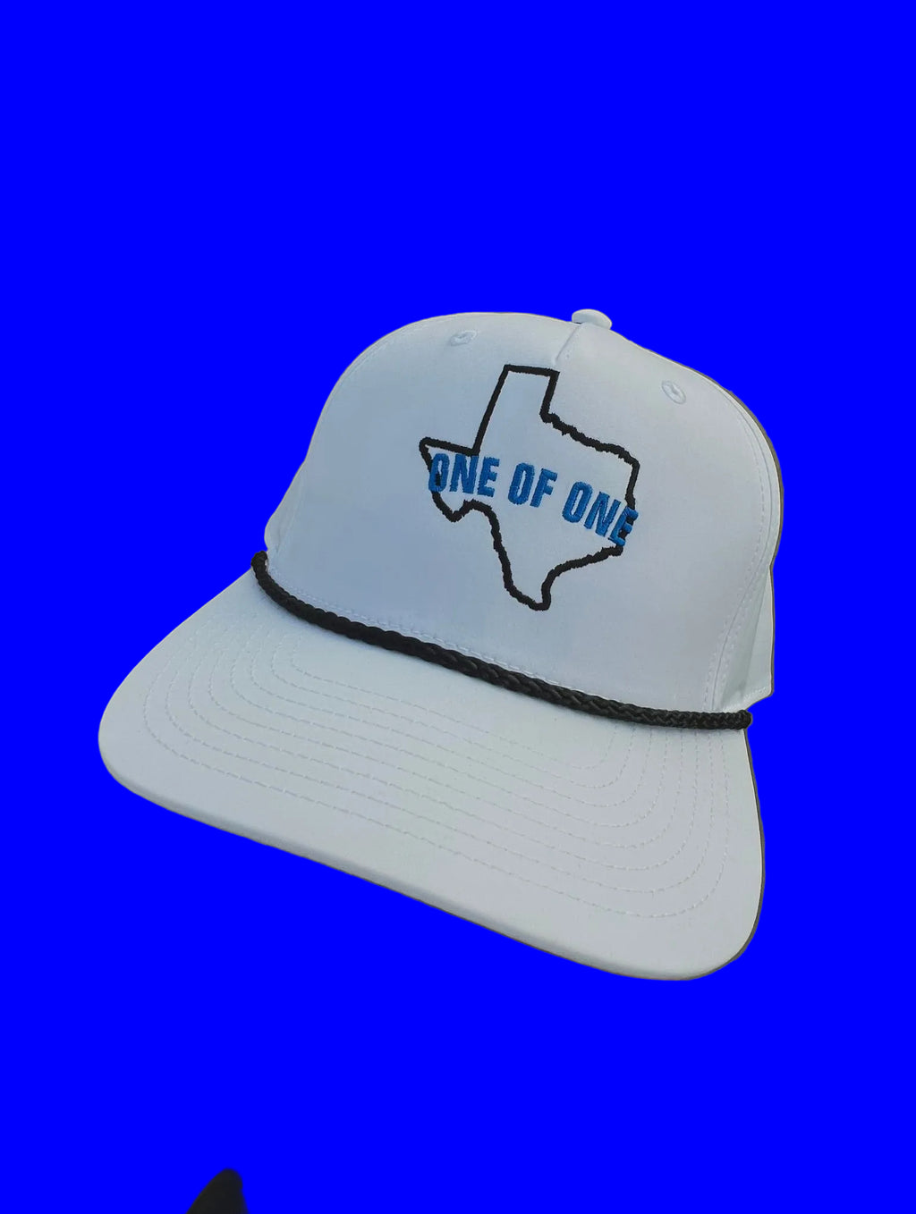 White One of One Texas edition cap